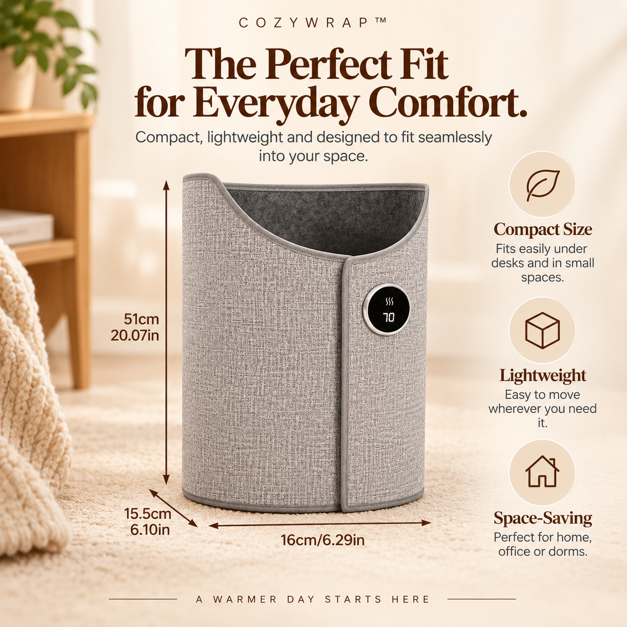 Foldable CozyWrap™